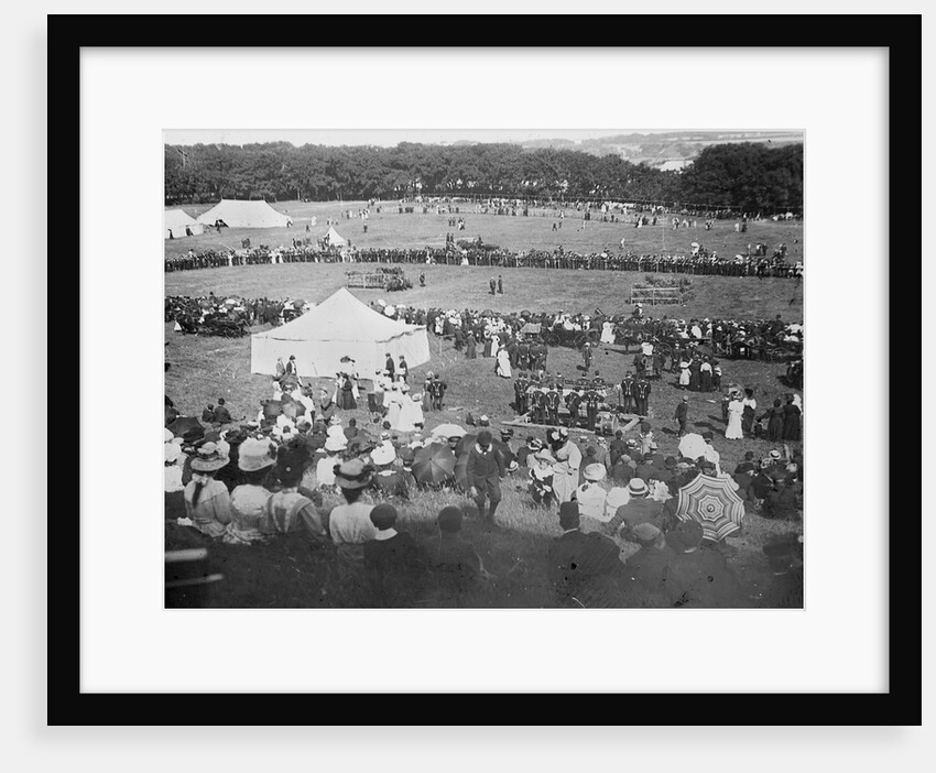 Cattle Show at Magher Troddan, Ramsey, Isle of Man by George Bellett Cowen